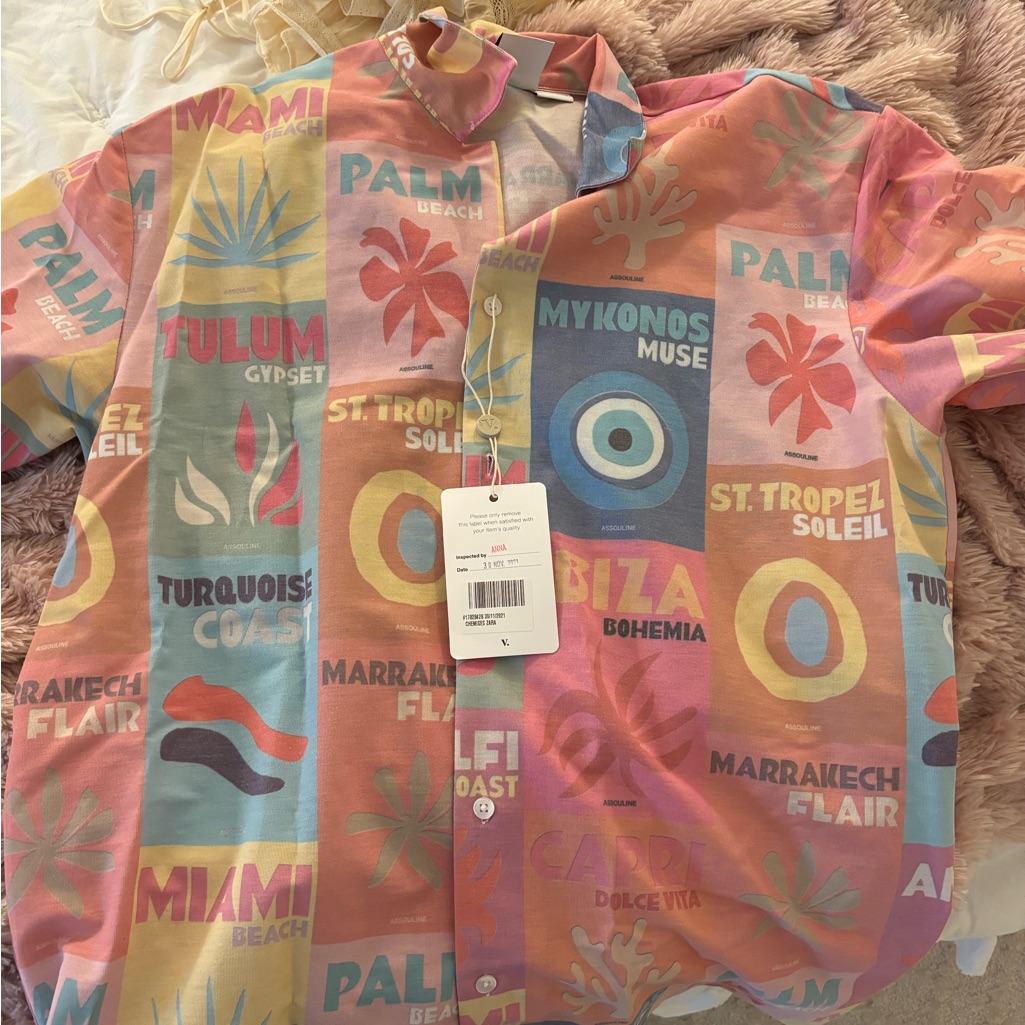 Zara X Assouline Graphic Shirt